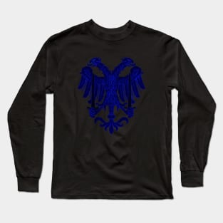 Komnenos dynasty - Neon Blue (2) Long Sleeve T-Shirt